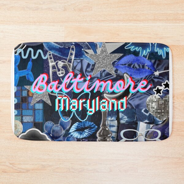 Item preview, Baltimore Maryland COLLAGE designed and sold by dormsanddoodles.