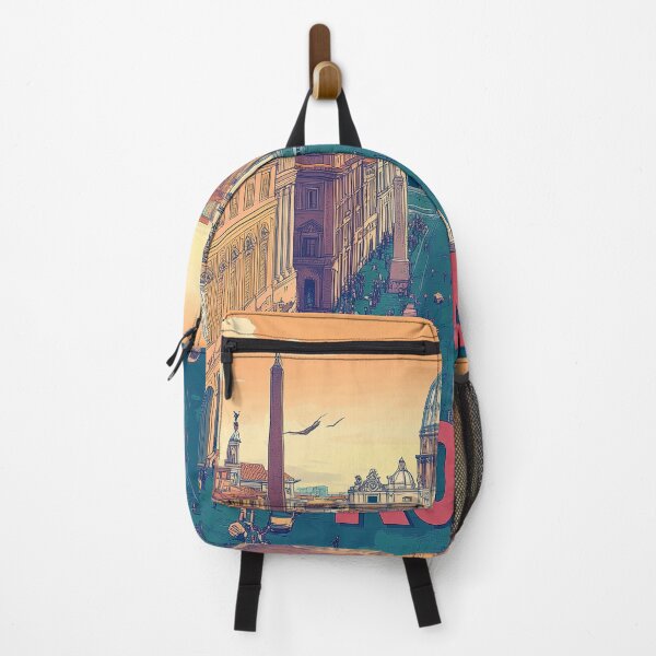 Item preview, Stunning Rome Cityscape Art Print – Vintage-Inspired Italian Decor designed and sold by nomiraclehere.