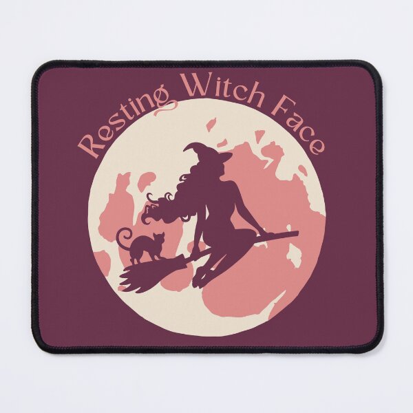 Item preview, Resting Witch Face designed and sold by BookInhaler.