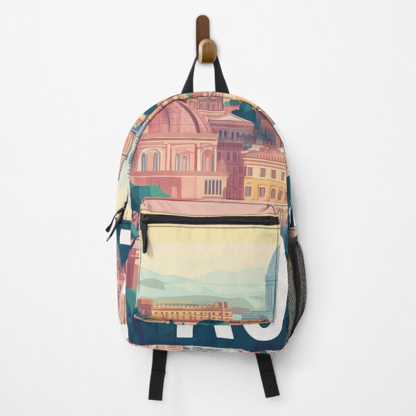 Item preview, Stunning Rome Cityscape Art Print – Vintage-Inspired Italian Decor designed and sold by nomiraclehere.