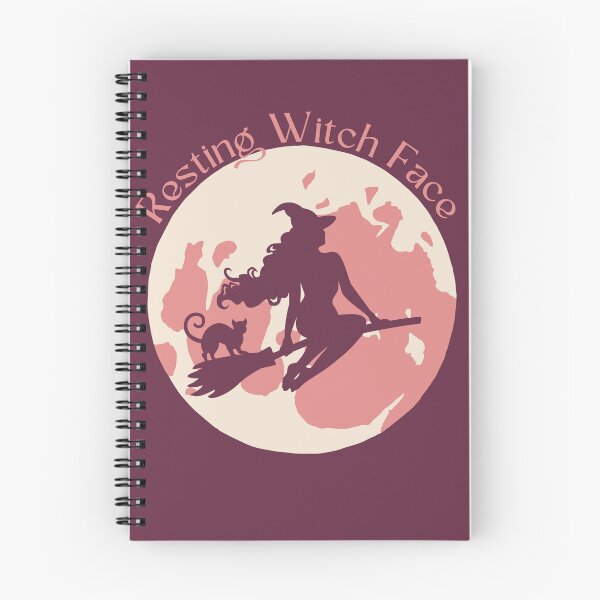 Item preview, Resting Witch Face designed and sold by BookInhaler.