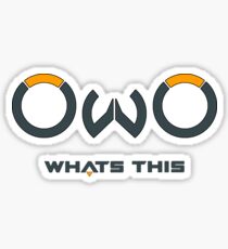 OwOwatch Dark Sticker