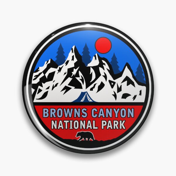 Artikelvorschau, Browns Canyon Nationalpark entworfen und verkauft von Nature-Book.