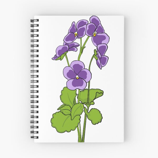Item preview, Violets designed and sold by HoneyedWords.