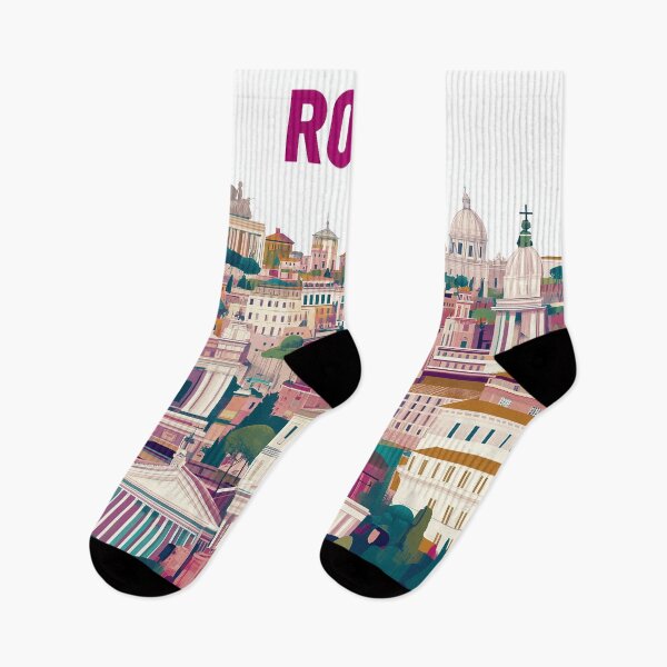 Item preview, Stunning Rome Cityscape Art Print – Vintage-Inspired Italian Decor designed and sold by nomiraclehere.