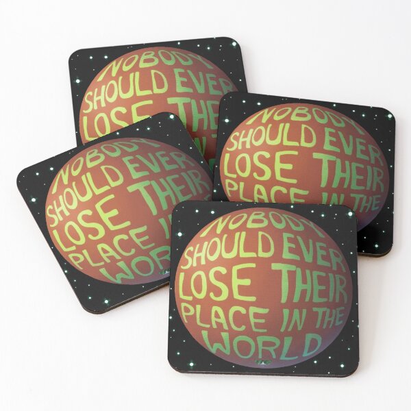 Item preview, Nobody Should Ever Lose Their Place In The World (starry) designed and sold by Jack-of-stars.