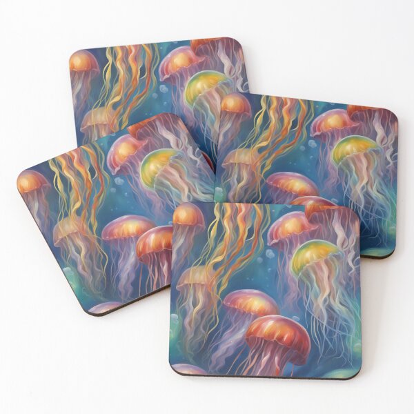 Item preview, Colorful Jellyfish  designed and sold by CalmnessbyChoice.