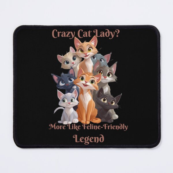 Item preview, Crazy Cat Lady designed and sold by WitsandWonders.