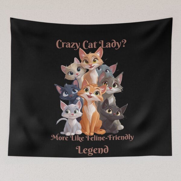 Item preview, Crazy Cat Lady designed and sold by WitsandWonders.