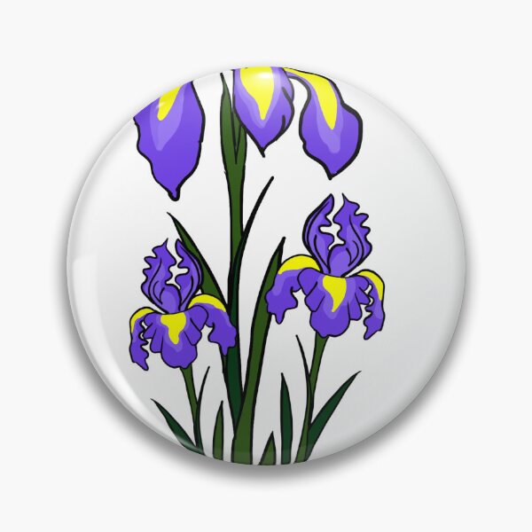 Item preview, Iris designed and sold by HoneyedWords.