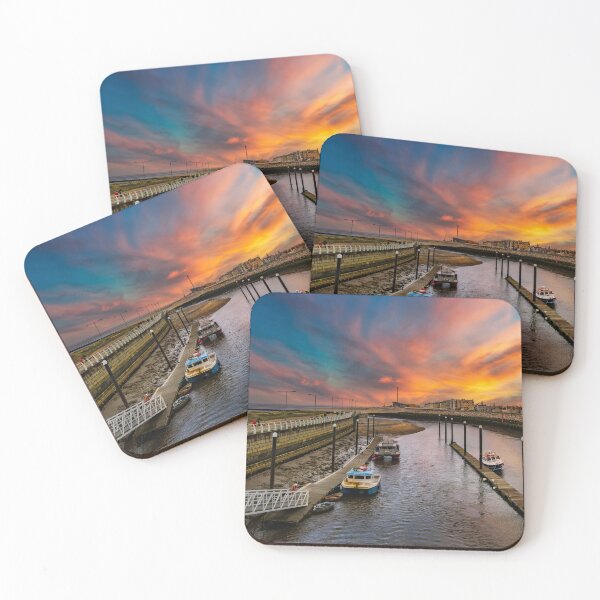 Item preview, Foryd Harbour Sunset Rhyl designed and sold by AJEvans.