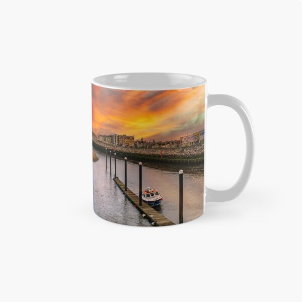 Item preview, Foryd Harbour Sunset Rhyl designed and sold by AJEvans.