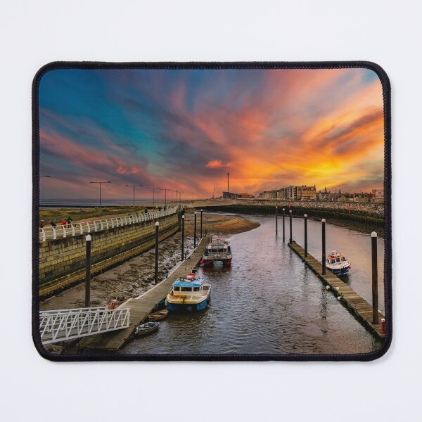 Item preview, Foryd Harbour Sunset Rhyl designed and sold by AJEvans.