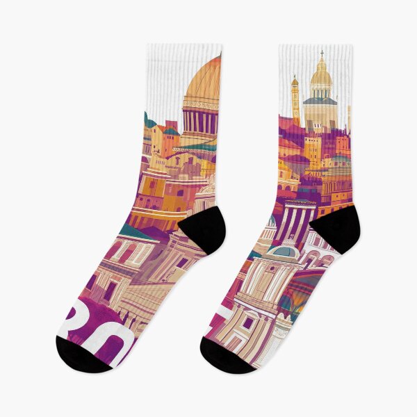 Item preview, Stunning Rome Cityscape Art Print – Vintage-Inspired Italian Decor designed and sold by nomiraclehere.
