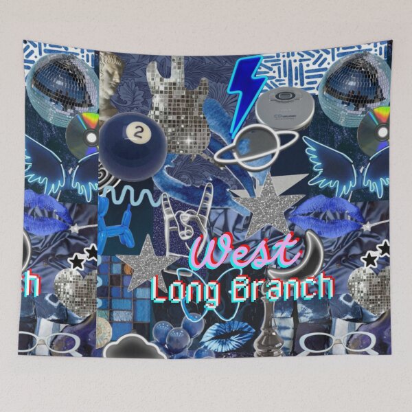 Item preview, Monmouth West Long Branch COLLAGE designed and sold by dormsanddoodles.