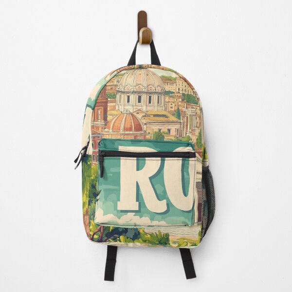 Item preview, Stunning Rome Cityscape Art Print – Vintage-Inspired Italian Decor designed and sold by nomiraclehere.