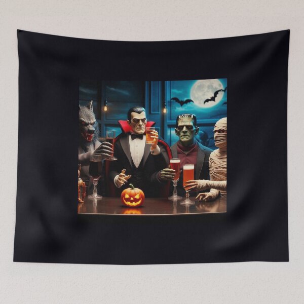 Item preview, Saludos a Halloween designed and sold by Halifaxartguy.
