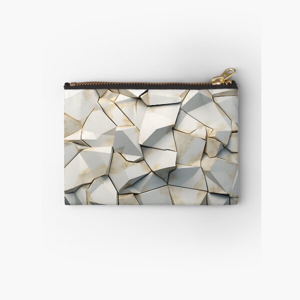 Item preview, Geometric - Cracks White designed and sold by KootenayDesigns.