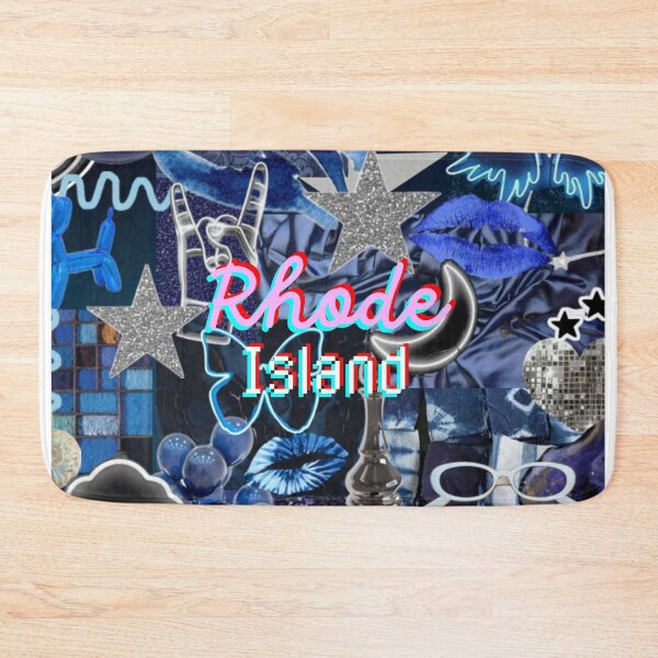Item preview, Rhode Island COLLAGE designed and sold by dormsanddoodles.