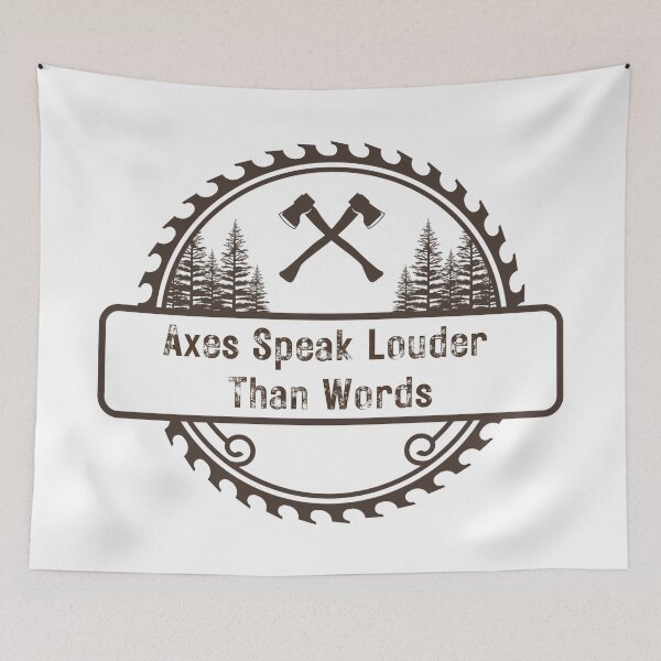 Item preview, Lumberjack Forest Axes Design designed and sold by Creastore.