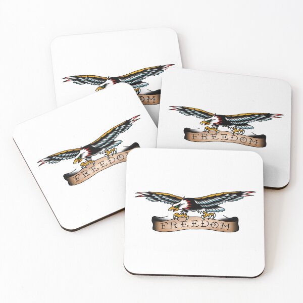 Item preview, Freedom Eagle Classic Tattoo Design designed and sold by Krisu444.