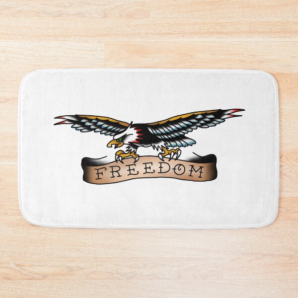 Item preview, Freedom Eagle Classic Tattoo Design designed and sold by Krisu444.