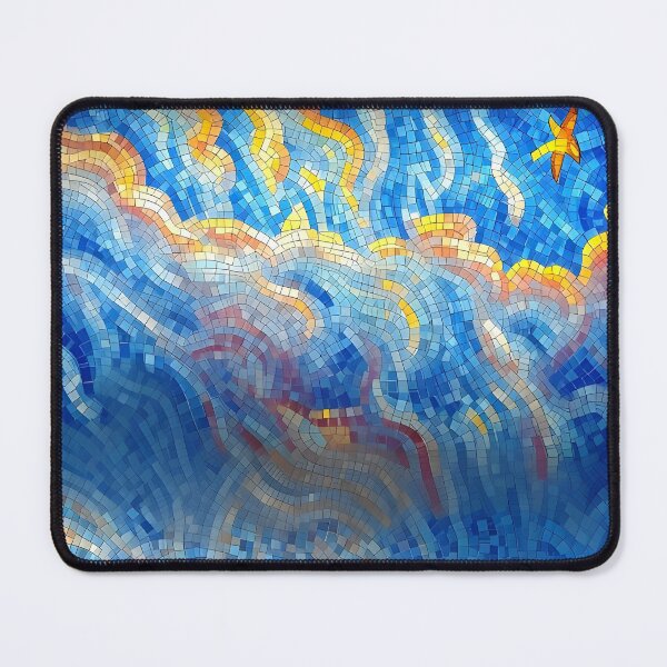 Vista previa del artículo con la obra «Sol y mar», diseñado y vendido por AmuraLumina.