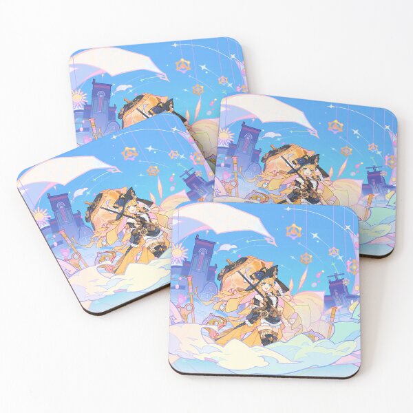 Item preview, Navia Artwork Genshin Impact Summertide Scales and Tales designed and sold by Astral Drop.