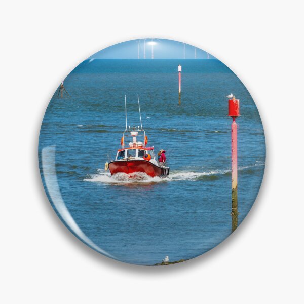 Item preview, Fishing Boats Returning The Harbour designed and sold by AJEvans.