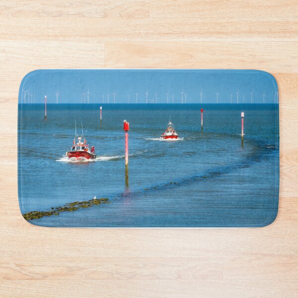Item preview, Fishing Boats Returning The Harbour designed and sold by AJEvans.