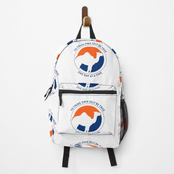Item preview, To Thine Own Self Be True ODAAT Camel Blue Orange AA Slogan designed and sold by ApexDesigners.