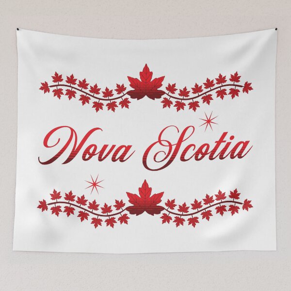 Item preview, Nova Scotia a Big Bold and Red Design by Tjays on a Cool designed and sold by TJays.