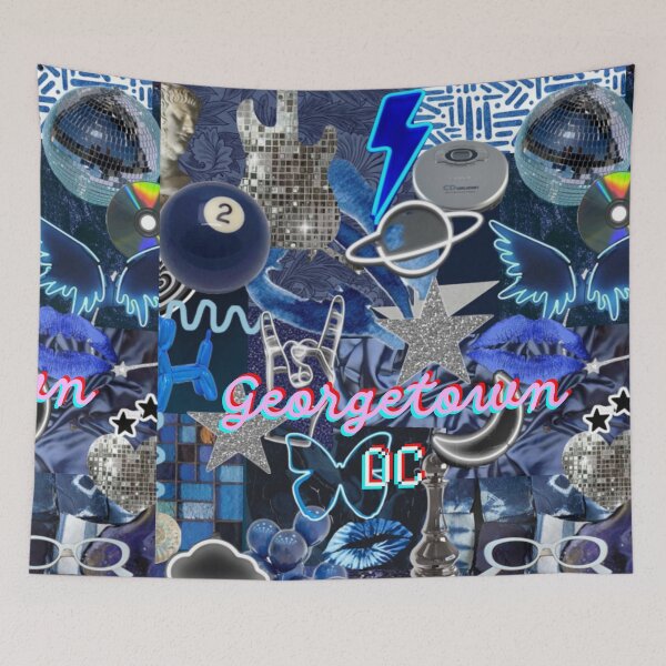 Item preview, Georgetown Washington DC COLLAGE designed and sold by dormsanddoodles.