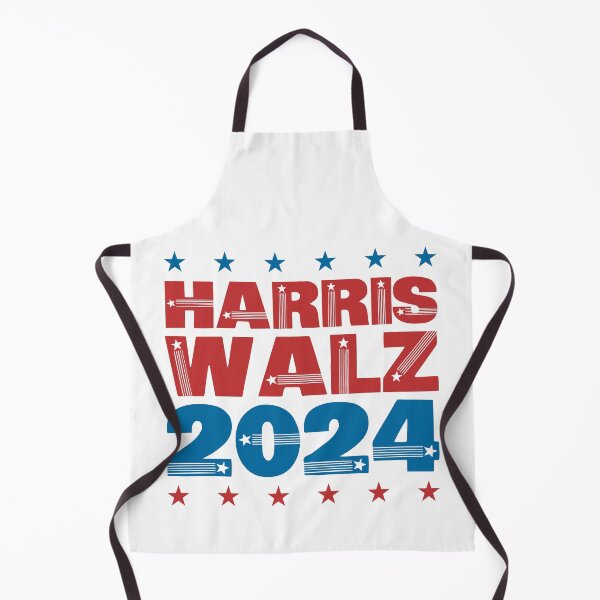 Item preview, VOTE Kamala Harris Tim Walz For President Campaign Stars 2024 designed and sold by pipsmerch.