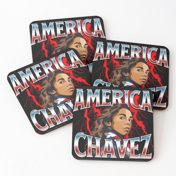 Item preview, America Chavez 90s Bootleg Design designed and sold by Dollette Heaven.
