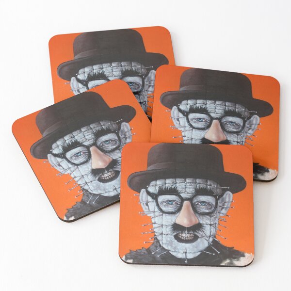 Item preview, Hell's Disguise, Breaking Bad VS Hellraiser, Walter White VS Cenobite, Heisenberg vs Pinhead designed and sold by Tyler Tilley.