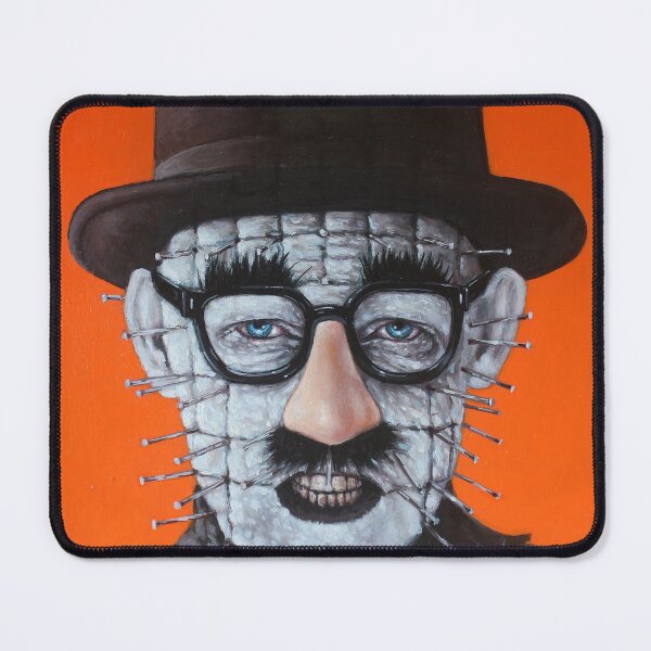 Item preview, Hell's Disguise, Breaking Bad VS Hellraiser, Walter White VS Cenobite, Heisenberg vs Pinhead designed and sold by Tyler Tilley.