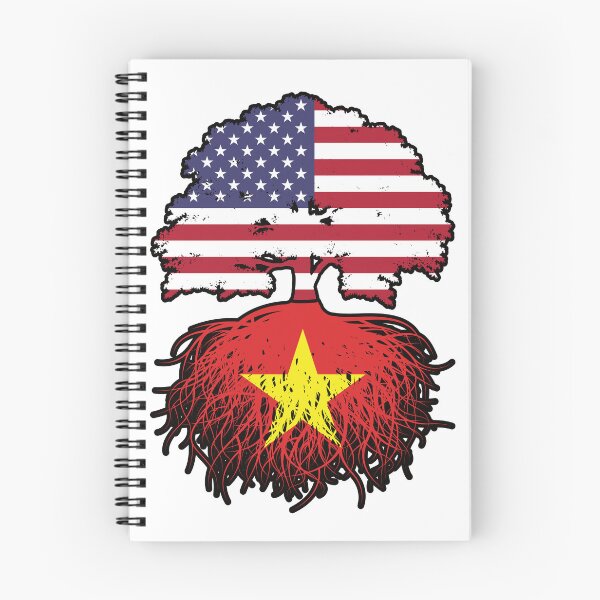 Item preview, Vietnam Vietnamese American USA Tree Roots Flag designed and sold by FlagX.