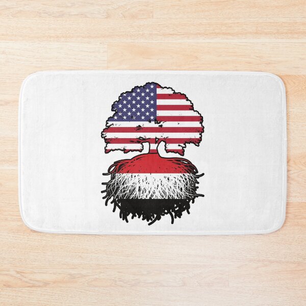 Item preview, Yemen Yemeni American USA Tree Roots Flag designed and sold by FlagX.