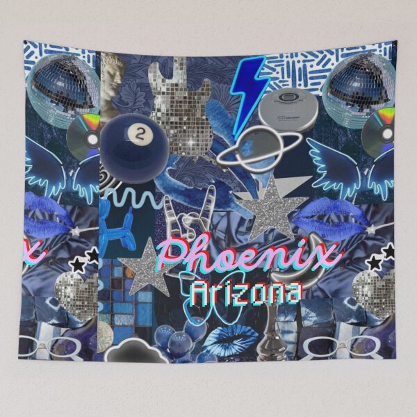 Item preview, Phoenix Arizona COLLAGE designed and sold by dormsanddoodles.