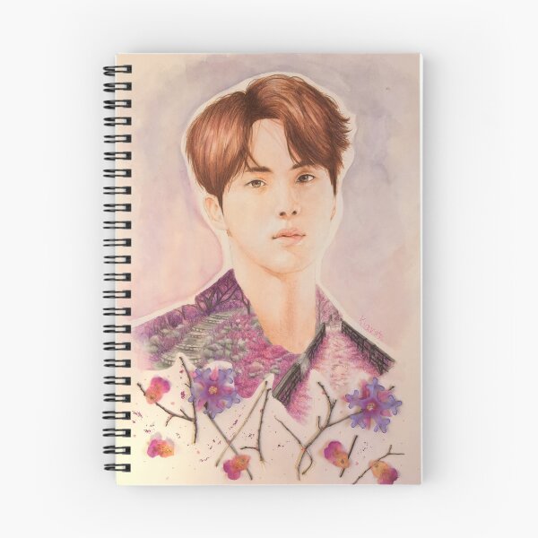Item preview, BTS - Kim Seokjin & Spring designed and sold by KiarAka.