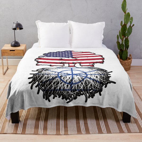 Item preview, Aromanians Aromanian American USA Tree Roots Flag designed and sold by FlagX.