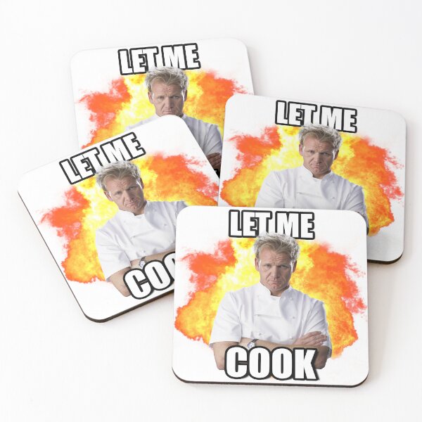 Item preview, Let Me Cook | Gordon Ramsay | TikTok Meme designed and sold by Artlix Shop.