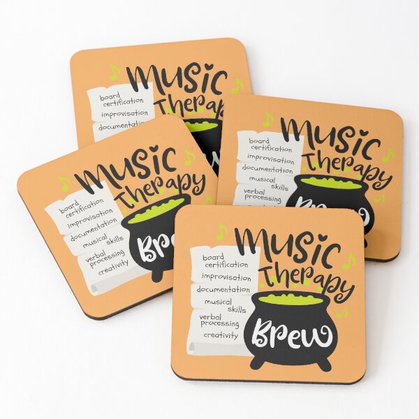 Item preview, Music Therapy Brew (black text) designed and sold by evathemtbc.
