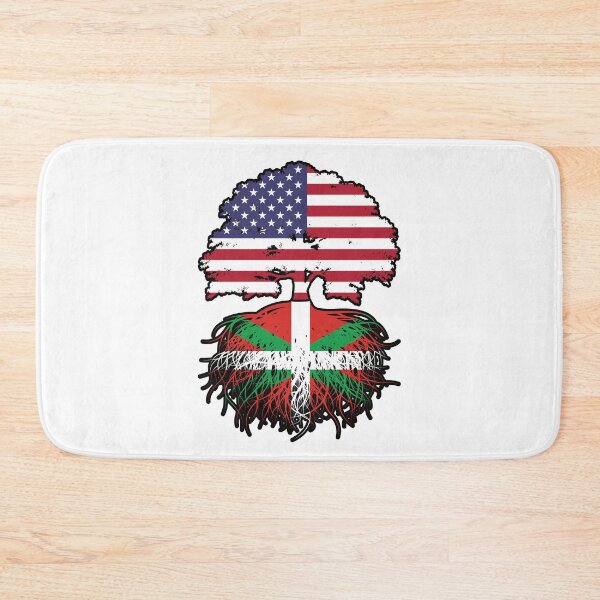 Item preview, Basque American USA Tree Roots Flag designed and sold by FlagX.
