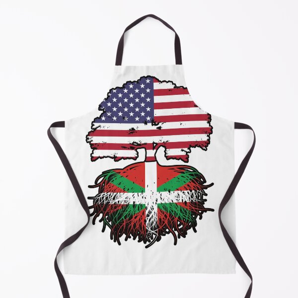 Item preview, Basque American USA Tree Roots Flag designed and sold by FlagX.