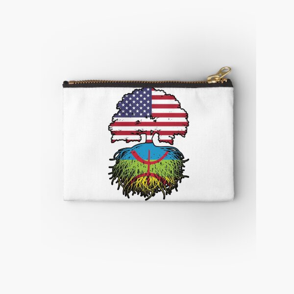 Item preview, Amazigh Berber American USA Tree Roots Flag designed and sold by FlagX.
