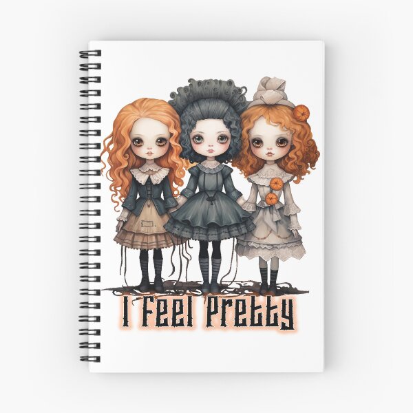Item preview, I Feel Pretty Halloween Dolls designed and sold by Lori Winslow Designs.