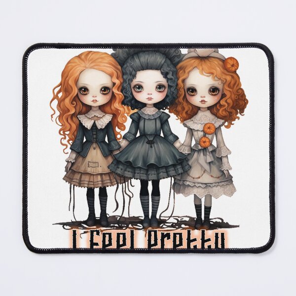 Item preview, I Feel Pretty Halloween Dolls designed and sold by Lori Winslow Designs.