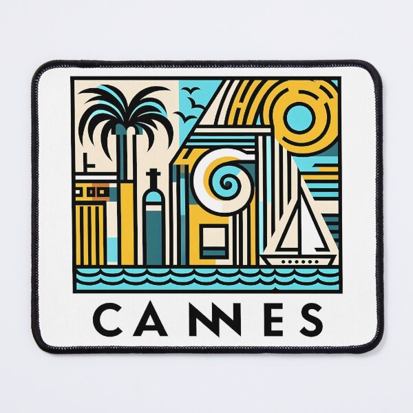 Item preview, Cannes Cote D'Azur Elegant Design  designed and sold by OzzFrequency.